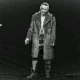 Người nổi tiếng Hu Ge với cùng một đoạn dài giả lông áo khoác nam thủy triều nam giả thỏ lông sang trọng áo khoác áo gió - Quần áo lông thú
