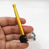 Портативная старомодная металлическая курительная трубка, съемный мундштук, алюминиевый сплав, подарок на день рождения