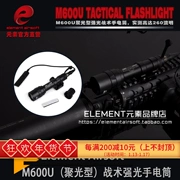 Element Element SFM600U Chiếu sáng ngoài trời LED Light Water Rail Guide Hướng dẫn chiến thuật Ánh sáng chói Đèn pin siêu sáng