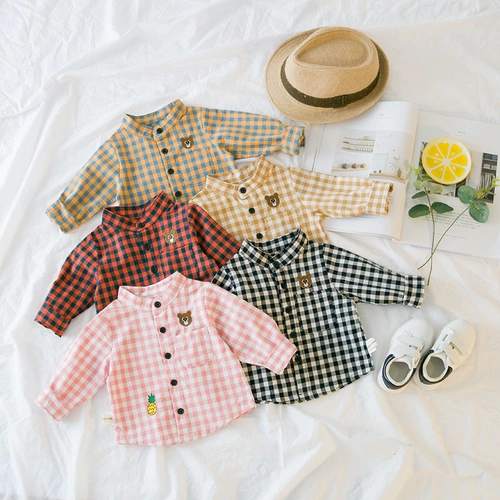 Костюм мальчика цветочника, рубашка, флисовый осенний детский пуховик для девочек, 2019, увеличенная толщина, 3 лет