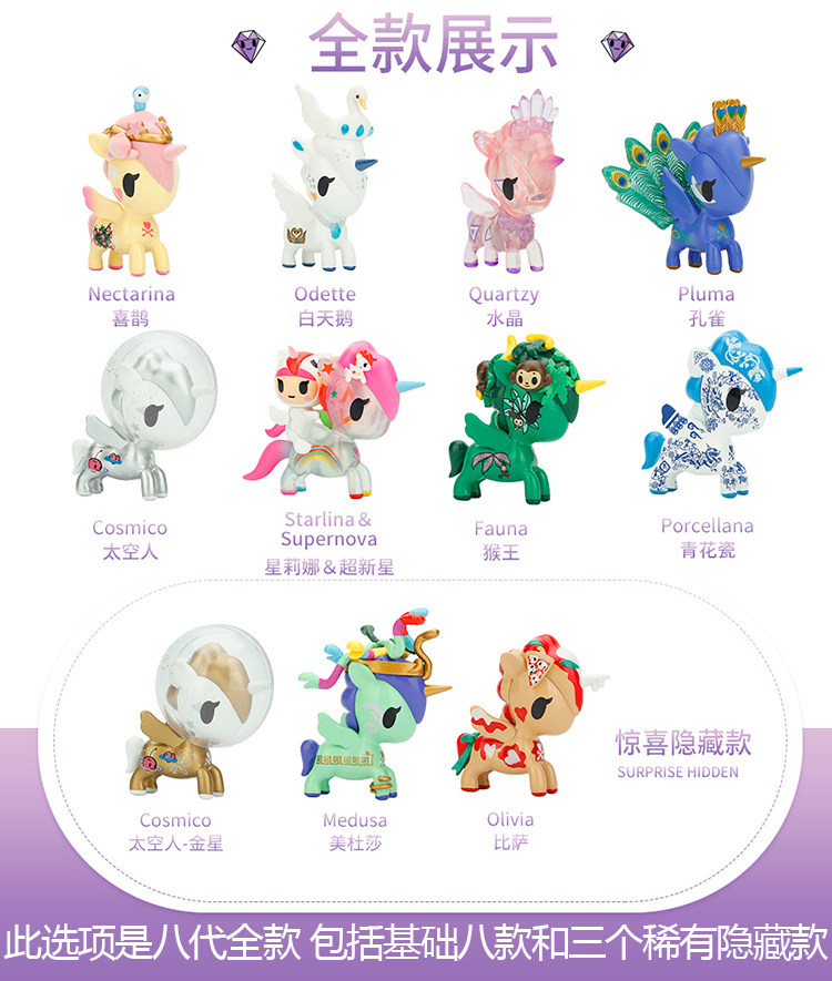 Tao Qiduci TOKIDOKI Eighth Generation Blind Box