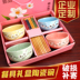Nhật bản bát gốm nhà ăn bộ đồ ăn đặt hộp quà tặng bát nhỏ cá tính món quà sáng tạo bát vài bộ đồ ăn kết hợp Đồ ăn tối