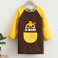 Детский лонгслив, водонепроницаемая желтая утка