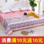 Dày tấm chà nhám một mảnh da thân thiện với 3 m Taikang nông thôn đơn tatami 2,5 3,5 m giường đôi lanh tăng - Khăn trải giường ga giường