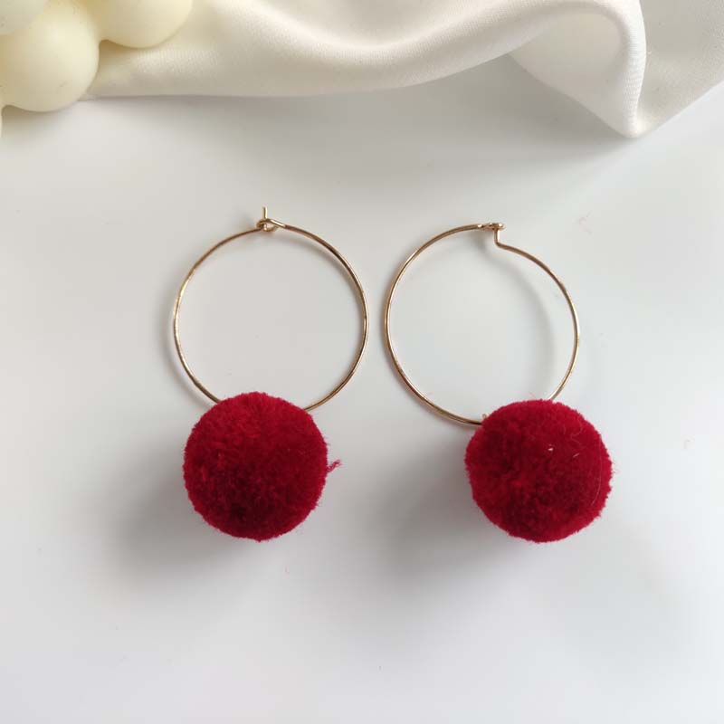 15#Special Offer feedback temperament Spring and summer new pattern love Pearl Earrings Sweet Versatile Earrings Collection girl Ear Studs Ear clip