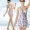 Phụ nữ bikini cỡ lớn bảo thủ ba mảnh che bụng ngực lớn váy thon mùa xuân du lịch - Bikinis
