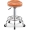 Thép không gỉ di động nâng ghế nội thất văn phòng da tròn với bánh xe ghế sau ghế thanh phân đĩa dưới - Giải trí / Bar / KTV Đèn quán bar Mini