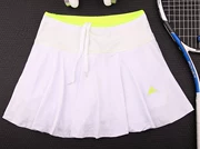 Haoyunqi quần thể thao ngoài trời váy nữ nhanh khô chạy bộ quần vợt cầu lông giả hai váy ngắn có túi