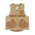 Kurokawa tự chế túi lớn săn chiến thuật vest công cụ retro màu sắc phù hợp với săn áo công suất lớn - Dệt kim Vest Dệt kim Vest