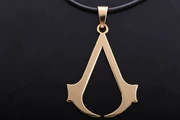 Assassin Creed Vòng Cổ Mặt Dây Chuyền Trò Chơi Thiết Bị Ngoại Vi Thực Tế Ornament Connor Amulet Hợp Kim Cổ Điển Cos Ornament