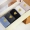 Hộp quà tặng năm đôi vớ nữ Nhật Bản cotton dễ thương thêu vàng tình yêu vớ ống Phiên bản Hàn Quốc của vớ thủy triều đại học