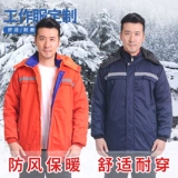 Комбинезон, светоотражающий защищающий от холода пуховик, длина миди, увеличенная толщина