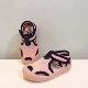 Розовый голубой