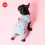 Câu lạc bộ mùa xuân và mùa hè Garcon Denim Jumpsuit Dog Quần áo Pet Quần áo | Sniff - Quần áo & phụ kiện thú cưng áo thú cưng