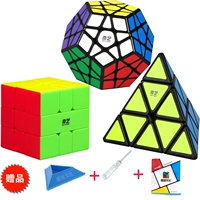 Qiyi sq color + пять демонов + пирамида черная