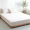 Li một giường rắn rửa sạch bông đơn giản một mảnh nệm bìa tờ 1,5 1,8 m bedspread - Trang bị Covers ga trải giường chun đẹp	