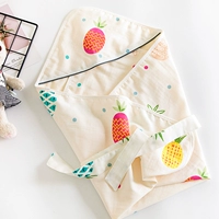 Летнее тонкое марлевое хлопковое одеяло для младенца для новорожденных