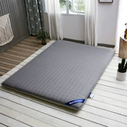 Nệm chống trượt màu đặc, giường đệm chống ẩm, thảm dày, phòng ngủ ký túc xá kích thước đầy đủ, nệm dày 4cm ấm áp - Nệm