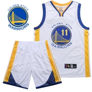 Warriors 11 Thompson Thêu Jersey Set In tùy chỉnh - Thể thao sau