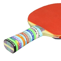 Теннисная дышащая ракетка для настольного тенниса, рогатка, нескользящая ручка, ремень