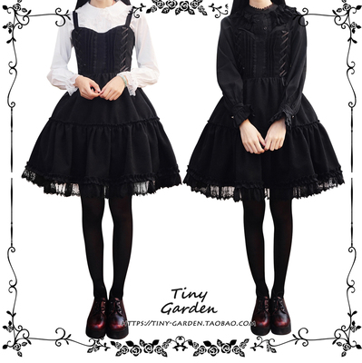 taobao agent Demi-season elegant sleevless dress with bow, Lolita Jsk, Lolita style