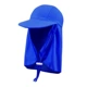 Синяя солнцезащитная шляпа