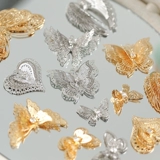 Суббочность двойной слой с буровой сказкой, выдолбленной изысканной бабочки любовные крылышки подвеска