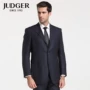 JUDGER Zhuang Ji phù hợp với nam giới phù hợp với ba nút phù hợp với phù hợp với nam len phù hợp với lụa - Suit phù hợp quần tây nam