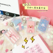 Phim hoạt hình Nhật Bản và Hàn Quốc dễ thương acrylic thẻ nhựa bộ lân kính thiên văn điều chỉnh gói thẻ giấy chứng nhận thiết lập cô gái tim meng
