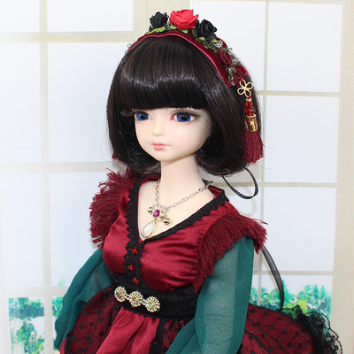 taobao agent Doll, set, red clothing, toy, Lolita style