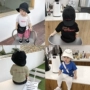 Lin Lin quần áo trẻ em bé trai Áo thun bé mùa hè quần áo trẻ em bé trai áo sơ mi ngắn tay - Áo thun áo thun bé gái 1 tuổi