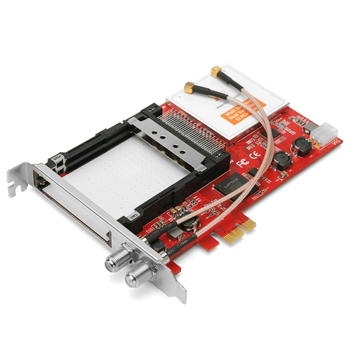 TBS6590 Стандартный двойной входной входной слот PCIe Радио и телевизор