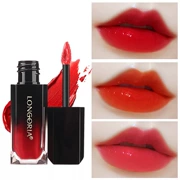 Red Cherry Mist Lip Gloss Mirror Water Bright Lip Moisturising Lasting Easy Easy Decoloring Net Red rung âm thanh với tích cực Red Lip Gloss - Son bóng / Liquid Rouge