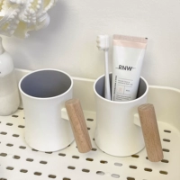 Белая зубная щетка, 2 шт