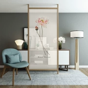 Đơn giản hiện đại màn hình phân vùng phòng khách hiên nhà thời trang vải văn phòng ghế gỗ màn hình hàng đầu Tianli Lotus - Màn hình / Cửa sổ
