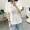 Mùa hè 2019 mới chữ nữ đổ xô in hoa văn cổ tròn áo thun ngắn tay MT-TTRW92642K - Cộng với kích thước quần áo
