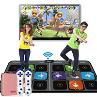 Chạy thảm không dây chạy nhảy không dây mat đôi giao diện TV máy nhảy - Dance pad thảm nhảy nhạc