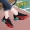 Giày thể thao nữ phiên bản Hàn Quốc ulzzang Harajuku hoang dã 2018 mới mùa đông giày chạy bộ màu đỏ thời trang giày thường giày thể thao nữ đẹp