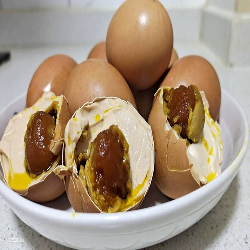 John Sauce County County Free Shipping Tianjin Farmers 'Made Wuxiangliu Oil Mahjong Egg 3 фунта соленой и умеренной соленой