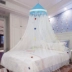 Giường đôi lưới trẻ em 1.8m chúa bé ngủ nhà cài đặt miễn phí của mã hóa châu Âu mới dày hơn - Lưới chống muỗi kiểu mùng ngủ đẹp Lưới chống muỗi