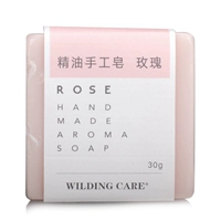 Wishing Care Chăm sóc dầu hoa hồng Xà phòng làm bằng tay 30g Làm sạch bọt - Tinh dầu điều trị tinh dầu giá sỉ