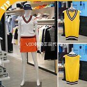 Hàn Quốc mua quần áo golf nữ Volvik phiên bản Hàn Quốc của áo vest không tay thể thao thoáng khí VLKTH351 - Áo thể thao