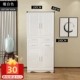 100 теплый белый двухуровневый шкаф (с дверью)