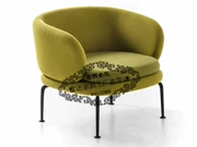 Nhà thiết kế Bắc Âu hiện đại tối giản phong cách trở lại ghế đơn ghế sofa ba chỗ phòng khách kết hợp đồ nội thất tùy chỉnh - Đồ nội thất thiết kế