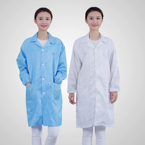 Анти -статическое пальто мужское анти -оборудование для одежды без пыль