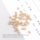 [圆形无吊硅胶调节珠 4mm KC金色]