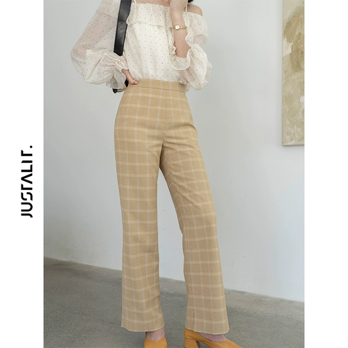 Просто освещенная «проверенная полноразмерная» может отрегулировать тонкие ноги, длинный отдых, дикие широкие брюки для ног, ниша дизайн