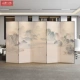 Màn hình phong cách Trung Quốc tùy chỉnh 
            bằng gỗ nguyên khối có màn hình gấp vách ngăn phòng khách văn phòng hiện đại phòng trà lối vào đơn giản chặn hiên nhà di động vách ngăn giá rẻ
