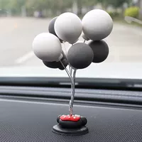 Серый воздушный шар
