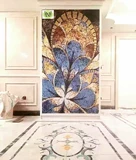 Мозаичная абстрактная графическая головоломка стеклянная европейская стиль пластиковой